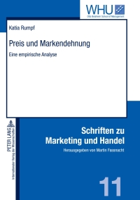 Immagine di copertina: Preis und Markendehnung 1st edition 9783631617427