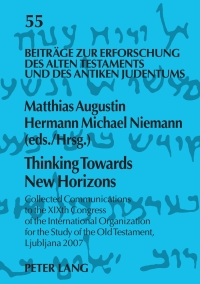 Cover image: Thinking Towards New Horizons 1st edition 9783631584477