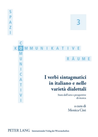 Immagine di copertina: I verbi sintagmatici in italiano e nelle varietà dialettali 1st edition 9783631569726