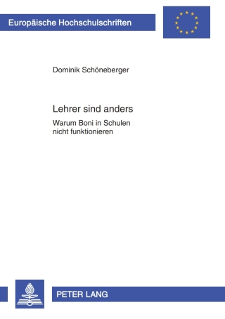 Cover image: Lehrer sind anders 1st edition 9783631635445
