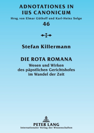 Cover image: Die Rota Romana 1st edition 9783631620656