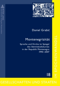 Cover image: Montenegrizitaet 1st edition 9783631613733
