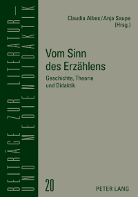 Cover image: Vom Sinn des Erzaehlens 1st edition 9783631577493