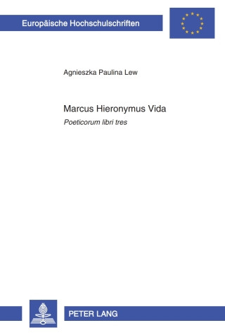 Cover image: Marcus Hieronymus Vida 1st edition 9783631580820