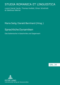 Cover image: Sprachliche Dynamiken 1st edition 9783631598733