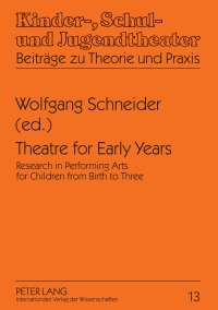 Cover image: Theatre for Early Years 1st edition 9783631592595