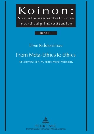 Cover image: From Meta-Ethics to Ethics 1st edition 9783631364819