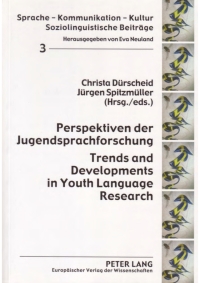 Imagen de portada: Perspektiven der Jugendsprachforschung / Trends and Developments in Youth Language Research 1st edition 9783631537343