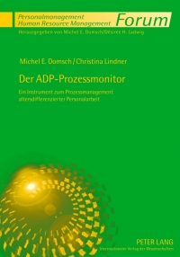 Cover image: Der ADP-Prozessmonitor 1st edition 9783631614464