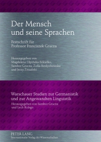 Cover image: Der Mensch und seine Sprachen 1st edition 9783631621912
