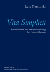 Titelbild: Vita Simplicii 1st edition 9783631608616