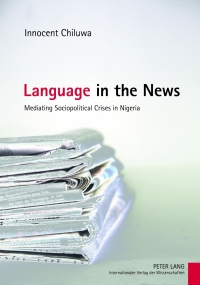 Cover image: Language in the News 1st edition 9783631633540