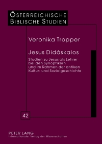 Cover image: Jesus Didáskalos 1st edition 9783631636817