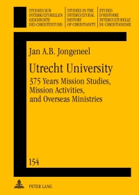 表紙画像: Utrecht University 1st edition 9783631637586