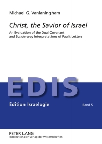 Cover image: Christ, the Savior of Israel 1st edition 9783631636244