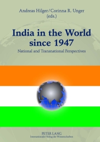 Cover image: India in the World since 1947 1st edition 9783631611784
