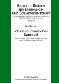 Omslagafbeelding: Ich als raumzeitliches Konstrukt 1st edition 9783631622971