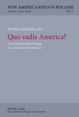 Cover image: Quo vadis America? 1st edition 9783631614679