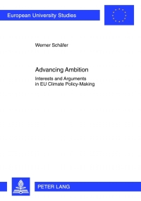 Cover image: Advancing Ambition 1st edition 9783631636220