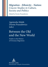 Imagen de portada: Between the Old and the New World 1st edition 9783631617571