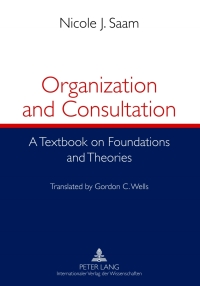 Cover image: Organization and Consultation 1st edition 9783631636190