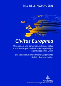 Cover image: Civitas Europaea 1st edition 9783631632918