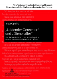 Imagen de portada: «Leidender Gerechter» und «Diener aller» 1st edition 9783631624159