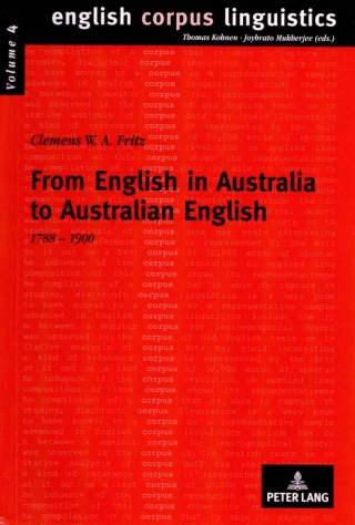 Cover image: From English in Australia to Australian English 1st edition 9783631567029
