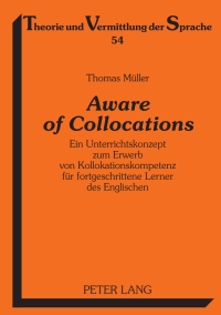Titelbild: Aware of Collocations 1st edition 9783631617410