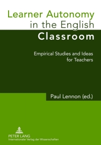Titelbild: Learner Autonomy in the English Classroom 1st edition 9783631624128