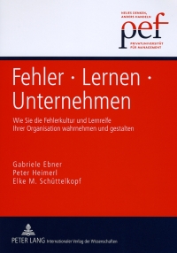 Cover image: Fehler – Lernen – Unternehmen 1st edition 9783631577448