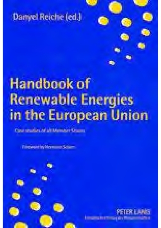 Cover image: Handbook of Renewable Energies in the European Union 2nd edition 9783631535608