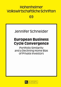 Omslagafbeelding: European Business Cycle Convergence 1st edition 9783631639740