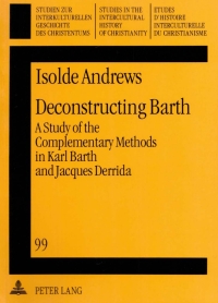 Cover image: Deconstructing Barth 1st edition 9783631300183