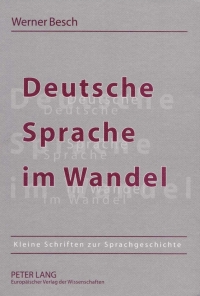 Titelbild: Deutsche Sprache im Wandel 1st edition 9783631509128