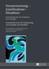 Cover image: Verantwortung – Anteilnahme – Dissidenz 1st edition 9783631639795