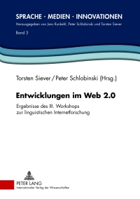 Immagine di copertina: Entwicklungen im Web 2.0 1st edition 9783631605301