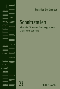 Cover image: Schnittstellen 1st edition 9783631637470