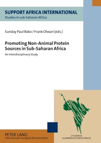 Cover image: Promoting Non-Animal Protein Sources in Sub-Saharan Africa 1st edition 9783631616062