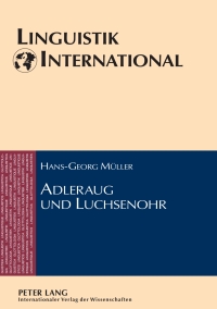 Cover image: Adleraug und Luchsenohr 1st edition 9783631597644