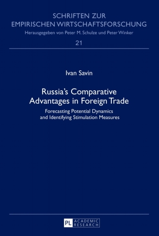 Omslagafbeelding: Russia’s Comparative Advantages in Foreign Trade 1st edition 9783631639931