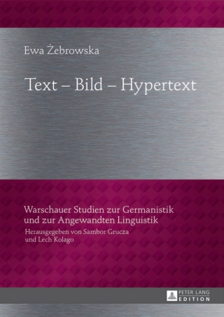 Imagen de portada: Text – Bild – Hypertext 1st edition 9783631626429