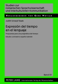 صورة الغلاف: Expresión del tiempo en el lenguaje 1st edition 9783631637395