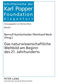 Omslagafbeelding: Das naturwissenschaftliche Weltbild am Beginn des 21. Jahrhunderts 1st edition 9783631595404