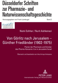 Imagen de portada: Von Goerlitz nach Jerusalem – Guenther Friedlaender (1902-1975) 1st edition 9783631634271