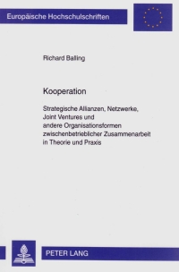 Cover image: Kooperation 2nd edition 9783631334386