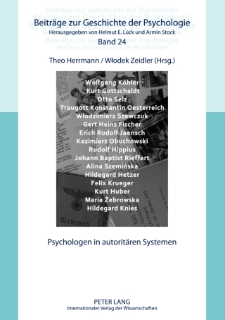 Omslagafbeelding: Psychologen in autoritaeren Systemen 1st edition 9783631620816
