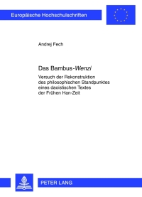 Immagine di copertina: Das Bambus-«Wenzi» 1st edition 9783631628232