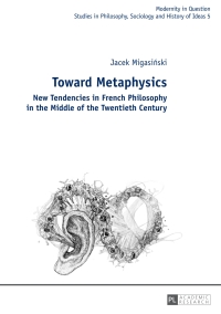 Cover image: Toward Metaphysics 1st edition 9783631626726