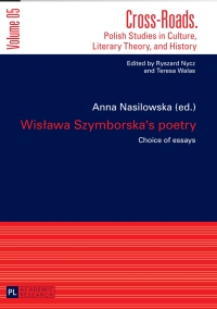 Cover image: Wisława Szymborska’s poetry 1st edition 9783631626696